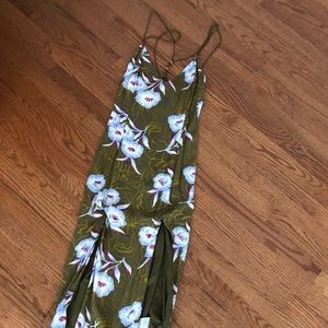 Floral maxi dress